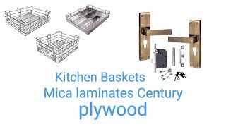 KL Abdul Sathar Kannur-plywood.MULTIWOOD  PVC Mica Sheet laminates.Century Kitchen Baskets Veneer