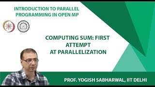 Computing sum: first attempt at parallelization