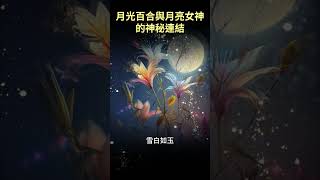 夜幕中的神秘美：揭開月光百合與月亮女神的神秘連結 #靈性