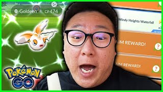 I CANNOT BELIEVE I CAUGHT A SHINY GOLDEEN BY DOING THIS… - Pokemon GO