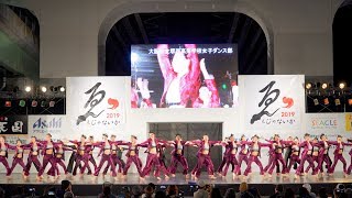 [4K] 大阪府立堺西高等学校女子ダンス部　泉州YOSAKOI ゑぇじゃないか祭り 2019　前夜祭