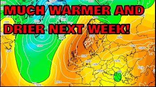 Much Warmer and Drier Next Week! 13th April 2023