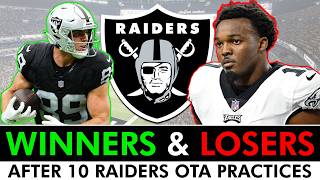 Raiders OTAs Winners & Losers After 10 Las Vegas Raiders OTA Practices In 2026