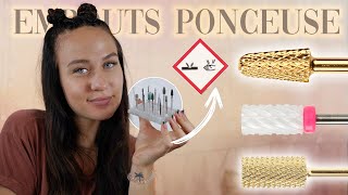 Tout Savoir sur les Embouts de Ponceuse ! (Dépose, Cuticules, Grain, Formes…) 💅