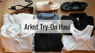 ARKET TRY ON HAUL 2022 | MINIMALIST SUMMER WARDROBE | HIGH QUALITY BASICS ROR YOUR WARDROBE