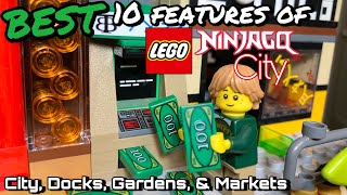 Best 10 Features of LEGO Ninjago City