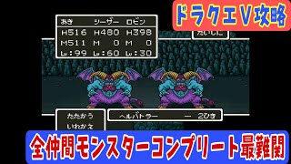 【SFC版ドラクエ５攻略29】最後のヘルバトラーに大苦戦【仲間モンスターコンプリート編】