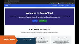 SecureVault Password Manager | Python Project | Secure Password Storage System | Complete Tutorial
