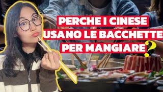 Ma perché i cinesi usano le bacchette per mangiare?