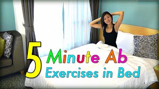 5-Minute AB Exercises in Bed!