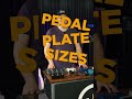 Temple Quick Release Pedal Plates: What to use when.