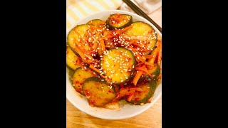 30 Minute Cucumber Kimchi