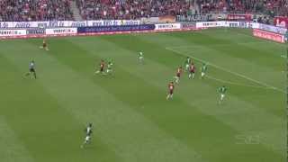 Tor Huszti 3 2, Hannover 96 Werder Bremen, Bundesliga, 3 Spieltag, Saison 2012 2013 1080p