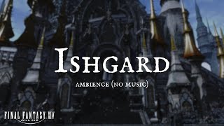 Ishgard Ambience (no music) | FFXIV | relaxing sounds to fall asleep to