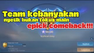 PUSH RANK PAKE POPOL & KUPA #mobilelegends #mlbb #ml #mabar #games #gameplay