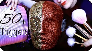 ASMR 50+ Triggers over 3 Hours (NO TALKING) Ear Cleaning, Massage, Tapping, Peeling, Umbrella & MORE