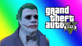 GTA 5 Online: Halloween DLC - The Joker & The Slasher! (GTA 5 Funny Moments)