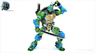 TMNT Leonardo Mecha by Heat Boys  年度TOP！来福的模玩简评-第473集 忍者神龟机甲 李奥纳多 火仔动漫TMNT01