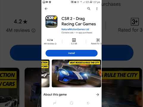 CSR 2- Juegos de carreras de autos de arrastre #viral #ytshorts #shorts