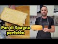 Pan di Spagna perfetto fatto in casa.Ricetta naturale senza lievito