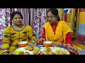 blindfold fuchka golgappa panipuri eating challenge devrani v s jethani panipuri eating challenge