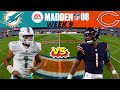 Dolphins vs. Bears Week 9 - Madden NFL 08 Simulation Highlights (Updated Rosters)