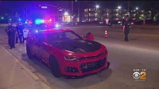 Exclusive Video: LAPD Set Up Sunday Sting Operation To Stop Illegal Street Racing