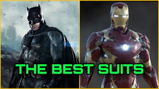 My Top 10 *FAVORITE* Comic Book Movie Suits!
