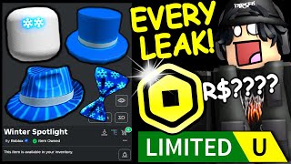 These Upcoming Limiteds ARE INSANE! (ROBLOX WINTER SPOTLIGHT EVENT/LIMITED ITEM LEAKS)