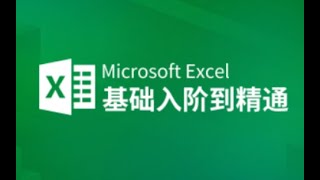 零基礎Excel入門到精通-5小時課程 專為小白打造(基礎篇)  EXCEL小白入門教程