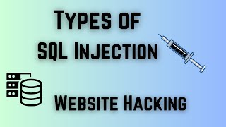 Types of SQL Injection | [ Hindi ]