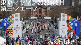 東京マラソン2021 第三ウェーブ　キロ６分でのんびりマラソン