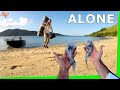 Solo Beach Camping on an uninhabited island EP.513