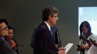 François Delattre (France) on Myanmar - Press Encounter (26 September 2017)