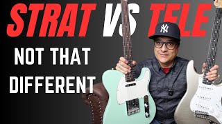 Strat VS Tele   More The Same Than You Think