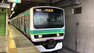 e231系0番台112編成(機器更新車)松戸駅発車