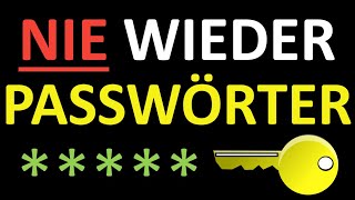 NIE wieder PASSWÖRTER! PASSKEYS (einfach erklärt)