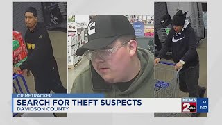 MNPD searching for theft suspects