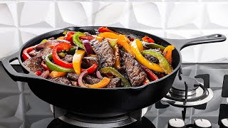 Utopia Kitchen 12.5 Inch Cast Iron Skillet Review |  Is it worth the hype?