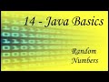 Java Basics - 14 - Random Numbers
