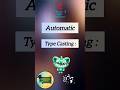 Automatic Type Casting | Widening Type Casting in Java | Coding Draft by Kanika