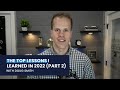 Top Lessons I Learned in 2022 (Part 2): Lessons on Marriage, Parenting, Money and Leadership