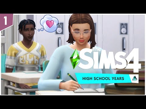 Första Dagen På High School! 📚 // NYTT EXPANSIONSPAKET: The Sims 4 High ...