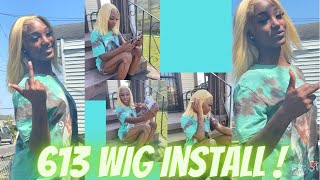 613 Wig Install | Anxiety During Services | How To fix Wig Mistakes | Unique Beauty Hair