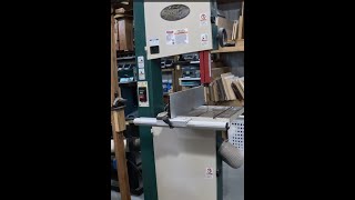 Grizzly band saw blade change