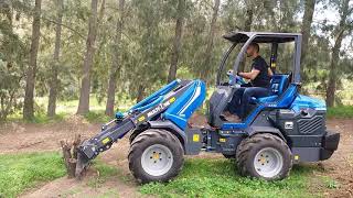 Multi One removing trees from old orchards