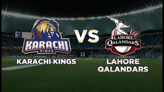 Live PSL; Lahore Qalandars vs Karachi Kings | Live PSL Cricket Match | Live Cricket Score