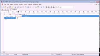 jQuery Tutorial 84 Adding to a dropdown menu