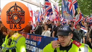 LIVE🔴 MANCHESTER Britain First Protest & Advance UK Day of Action 21 February 2026