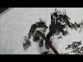 korean brush painting 10 landscape 산수